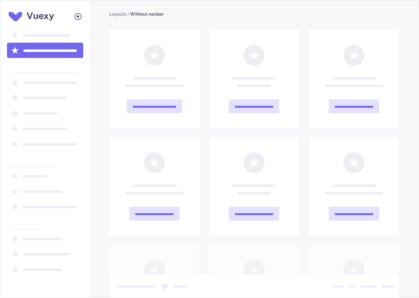 طرح بدون نوار ناوبری